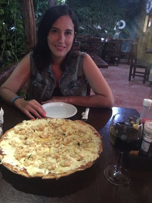 Pizza de Langosta (omitan mis ojos salgo rara)