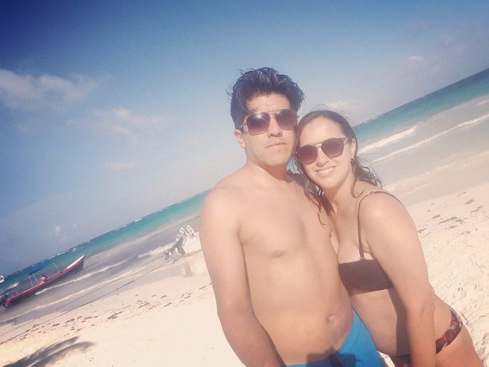 Nosotros con todo y bb (4 meses y medio)