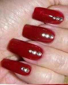 rojo con un detalle pequeño