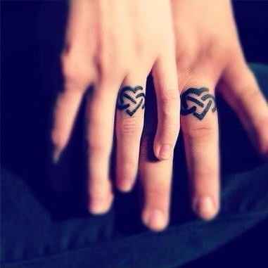 Corazones celtas