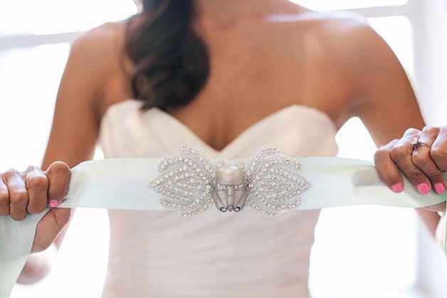 Un detalle en el vestido