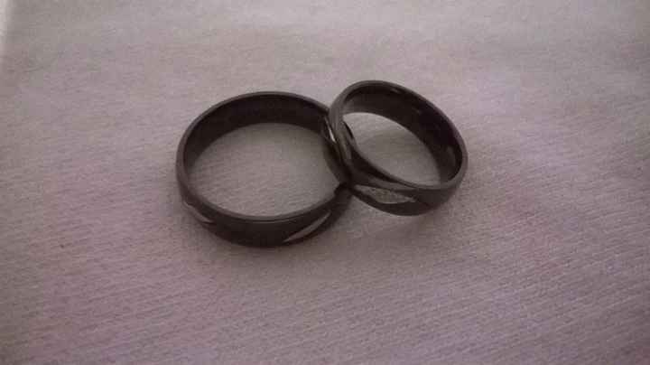 Nuestras argollas!
