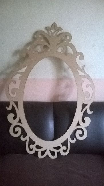 mi marco sin pintar