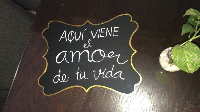 Diy... Invitaciones, centros de mesa, letrero para damita, brazaletes para damas... - 1