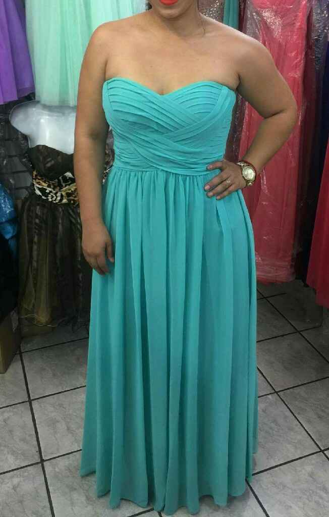 Vestido para mis damas ! - 1