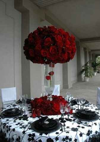 Boda en blanco con detalles en rojo o solo blanco, que opinan? - 2
