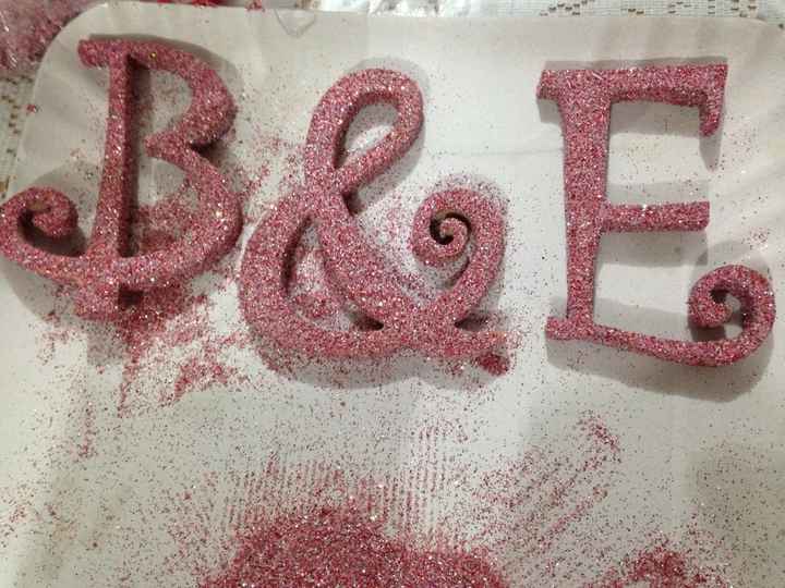 Letras para mesa principal - 3