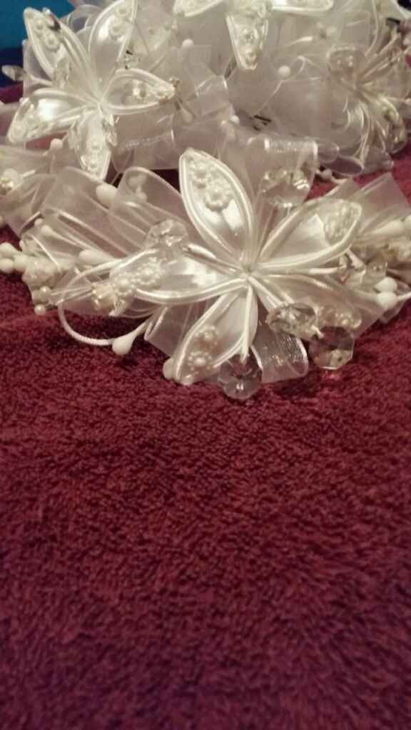 A 62 días les presento mi ramo y mi tocado - 3