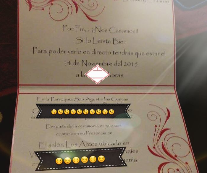 Invitaciones listas!!! - 2