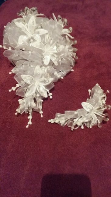 A 62 días les presento mi ramo y mi tocado - 1