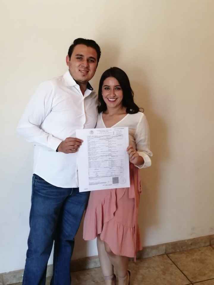 Nos casamos por el civil 😍🥂 - 2