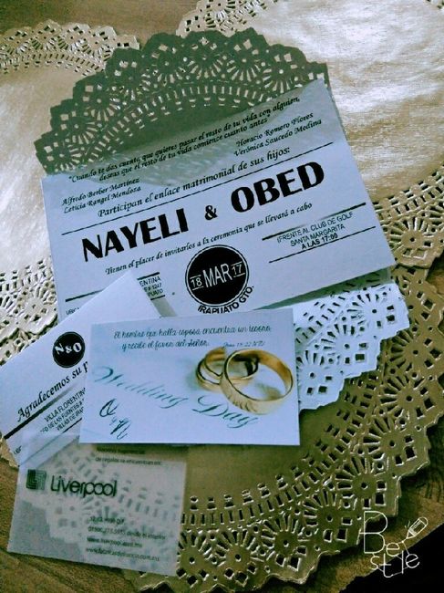 Listas mis invitaciones!! - 1