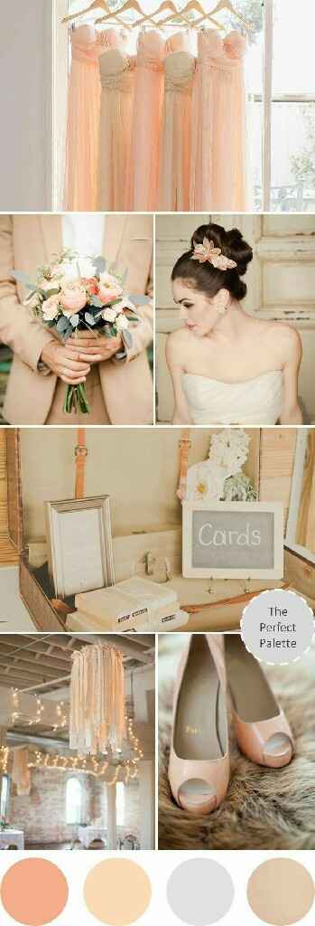 Combinaciones en colores azul y dorado - 1