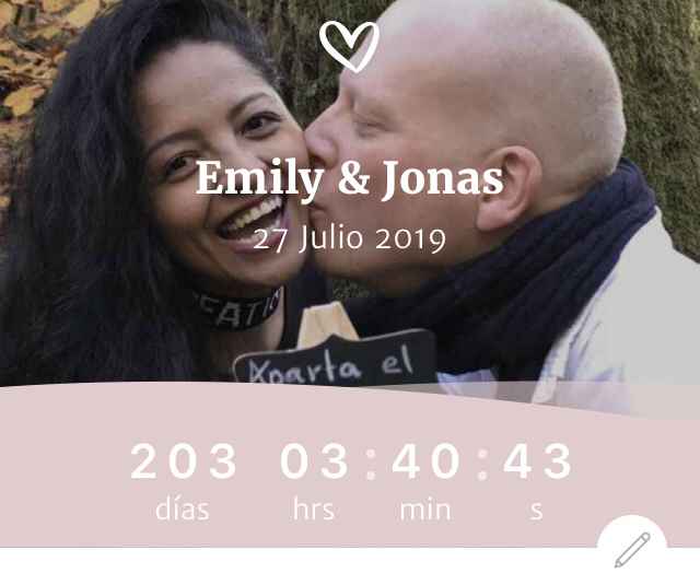 Mi marcador en el primer día del año 2019⏳👰🏻🤵🏻 - 1