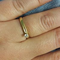 Anillo de compromiso con zirconia? - 1
