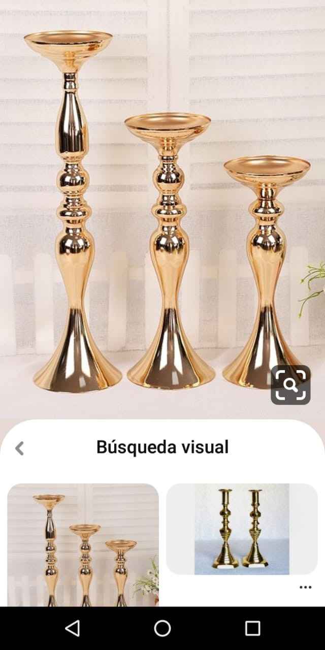 Base para centros de mesa