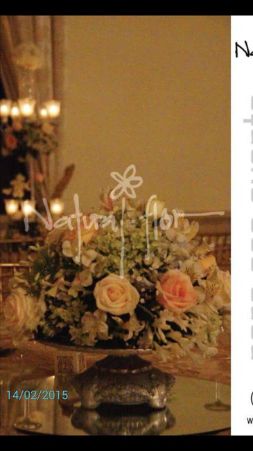Cómo será su centro de mesa?? - 1