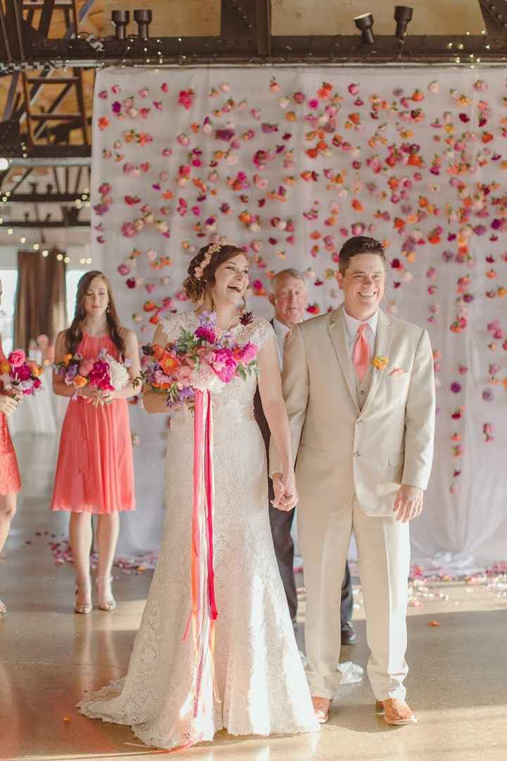 Formas geniales para combinar con tu prometido el día de la boda. - 2