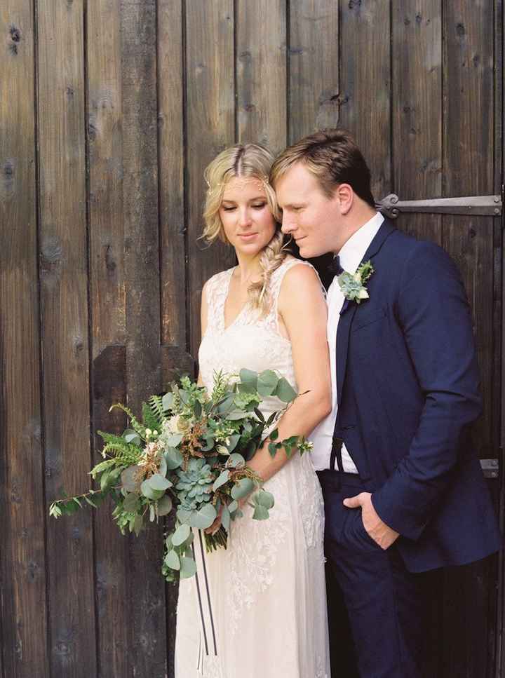 Formas geniales para combinar con tu prometido el día de la boda. - 6