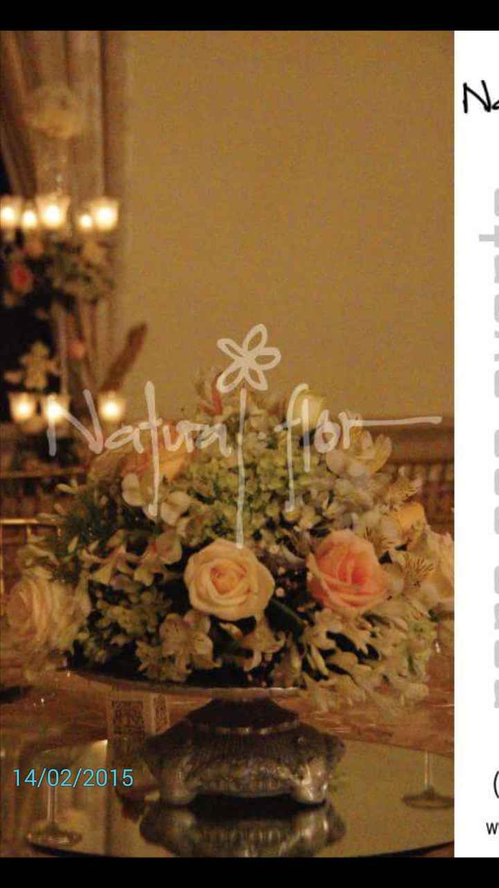 Cómo será su centro de mesa?? - 1