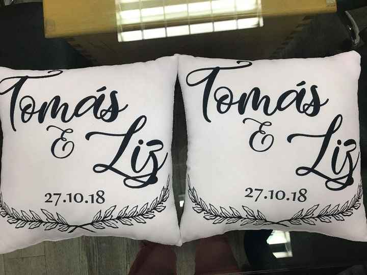 Cojines de Novios y argollas - 1