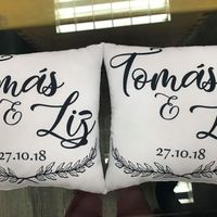 Cojines de Novios y argollas - 1