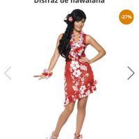 Vestido para despedida de soltera hawaiana - 1