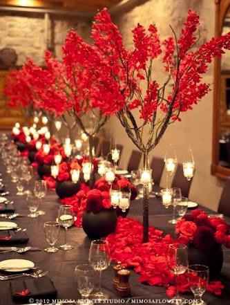 Ideas para bodas en rojo... - 5