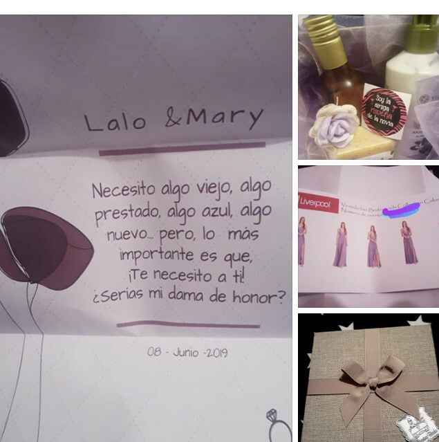 ¿Pediste a tus damas con un detalle? - 1