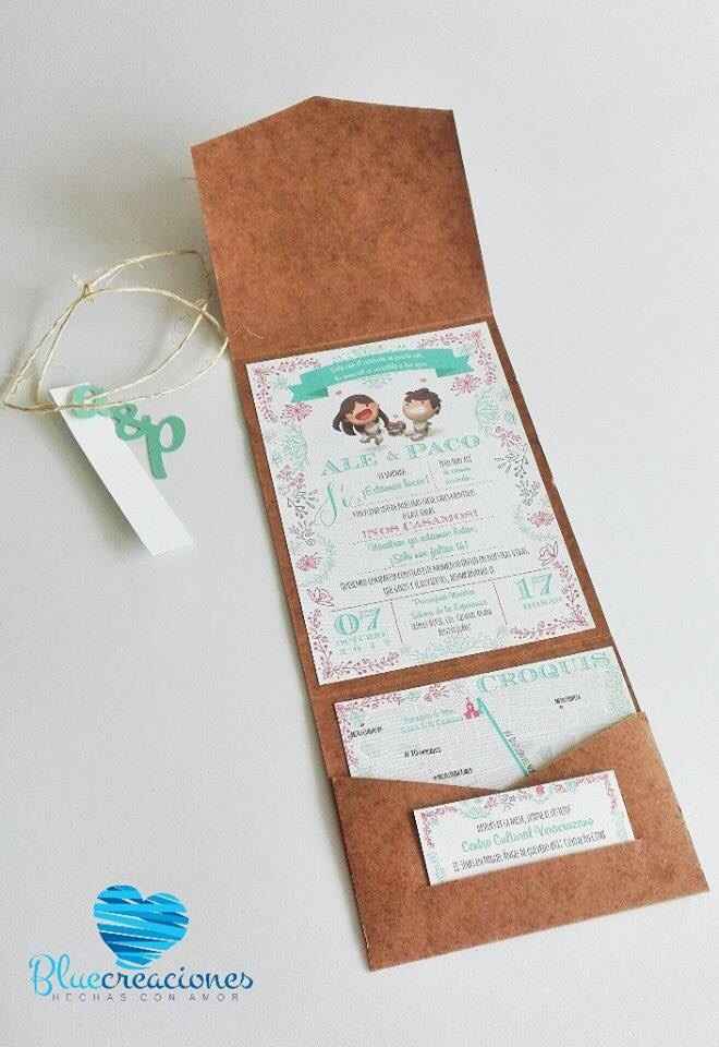 Ya tengo mis invitaciones y las amo!!! - 2