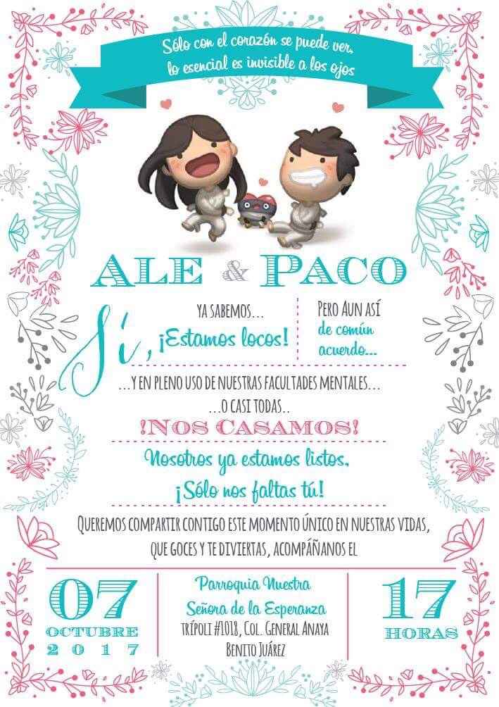 Ya tengo mis invitaciones y las amo!!! - 4