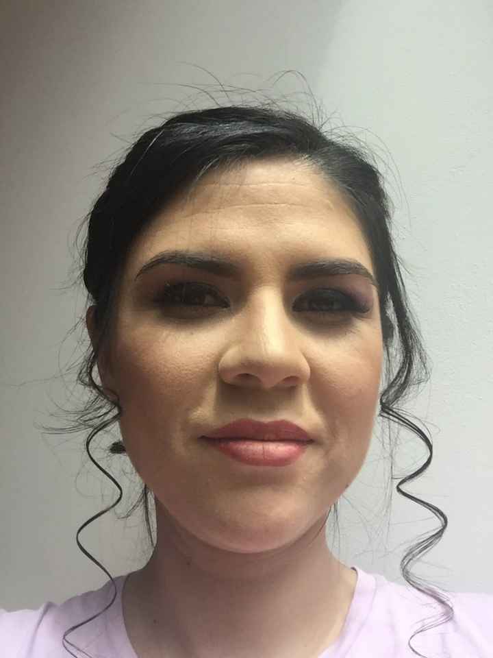  Prueba de maquillaje y peinado - 2