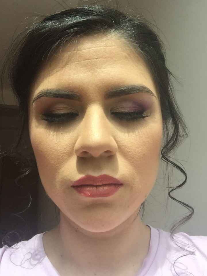  Prueba de maquillaje y peinado - 4