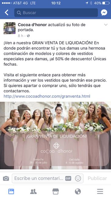 Liquidación vestidos de damas cdmx - 1
