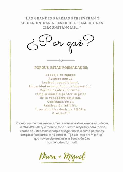 Nuestra Invitacion a los padrinos... Parte frontal....
