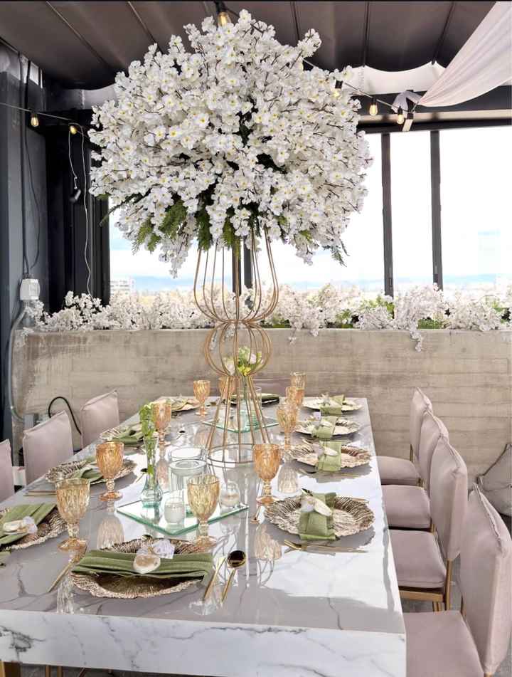 Renta de centros de mesas - 1