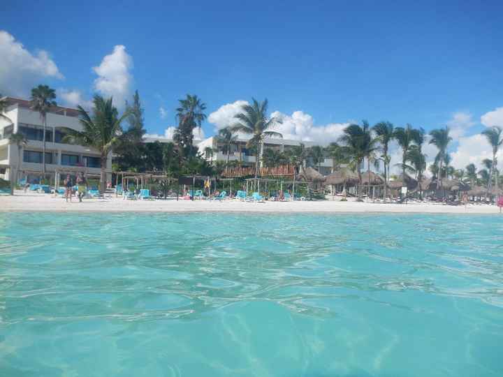 Hotel desde el mar