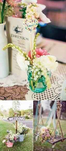 Colores para boda de primavera estilo vintage :) - 11