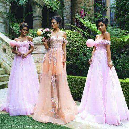 Hola, ideas para los vestidos de las damas. - 4