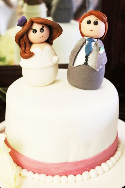 Mi precioso pastel de compromiso !