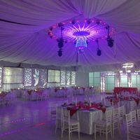 ¡Decoracion aérea con telas! - 1