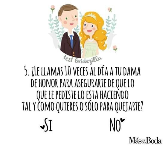 Tes nivel de novia 2da parte - 2