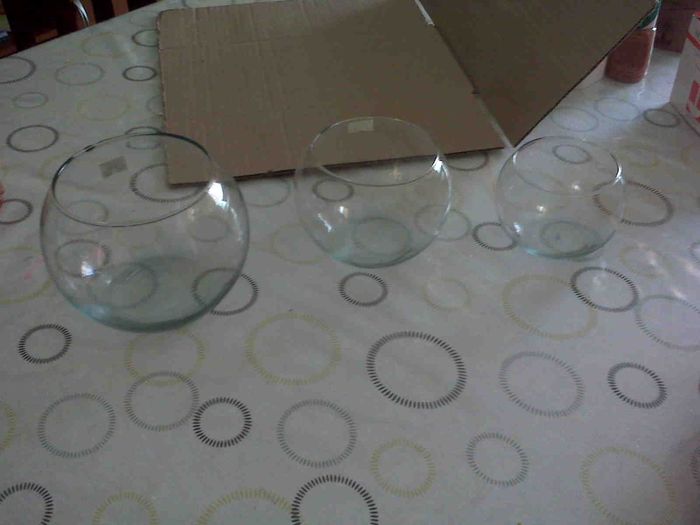 peceras para centro de mesa de novios
