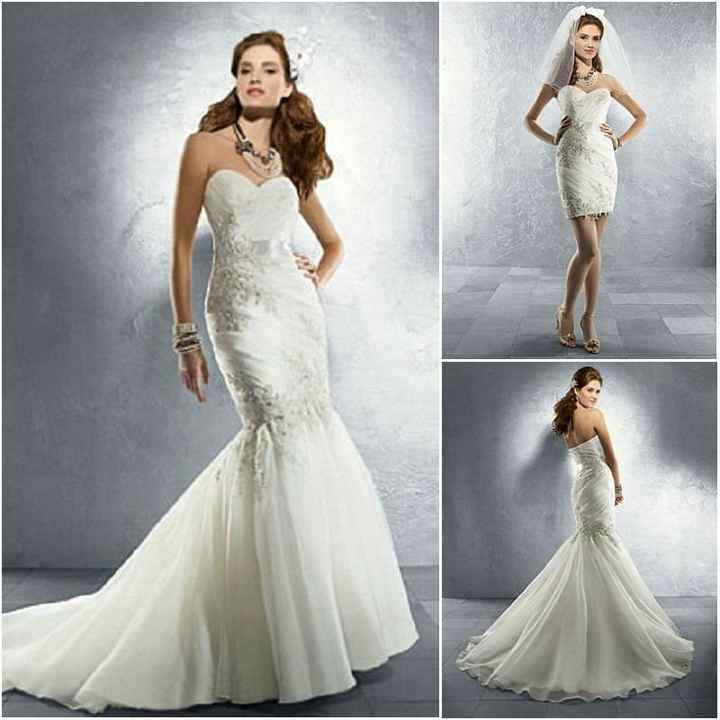 vestido desmontable