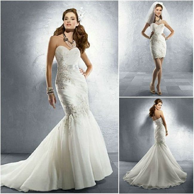 vestido desmontable