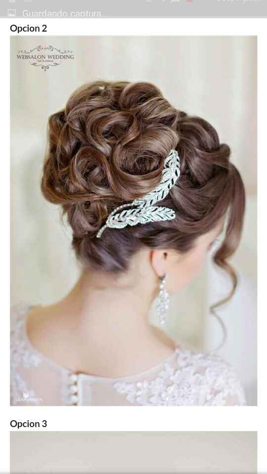 Ya elegi mi prueba de maquillaje & peinado 👑💄 - 6