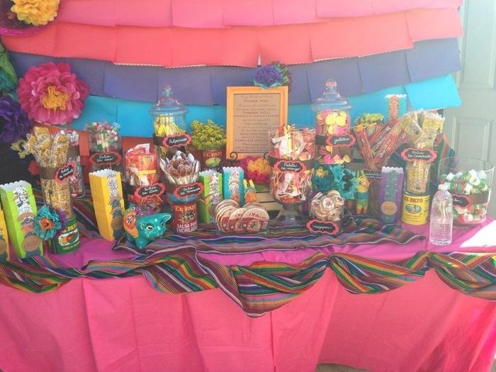 candy buffet
