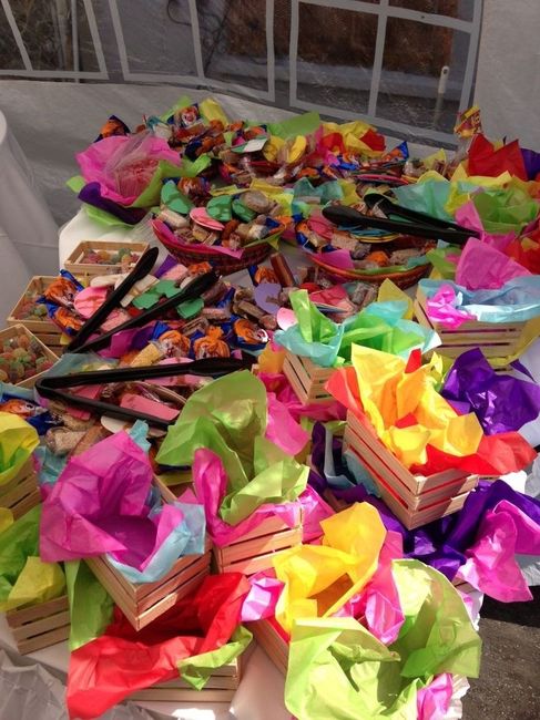 candy buffet
