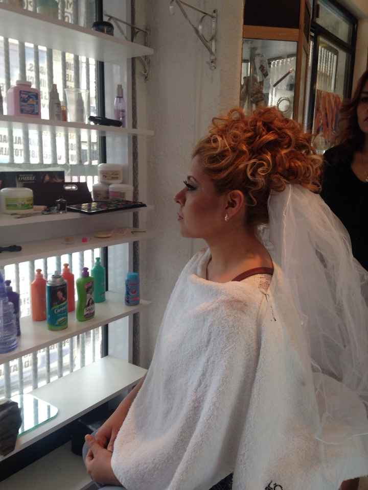 Prueba de maquillaje y peinado - 1