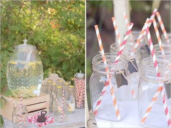 bebidas mason jars